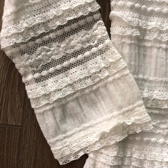 Worn once! - WHBM Fitted Lace Shirt - Picture 3 of 9